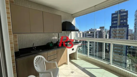 Apartamento com 3 Quartos à venda, 124m² no Boqueirão, Santos