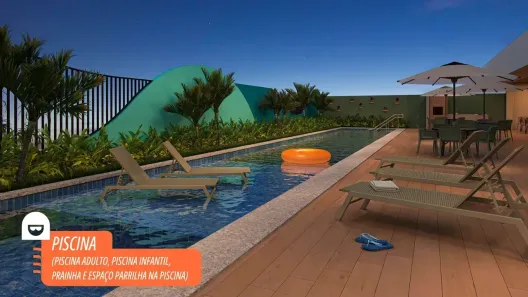 Apartamento com 2 Quartos à venda, 47m² no Candeias, Jaboatão dos Guararapes