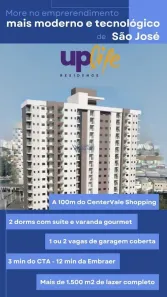 Apartamento com 1 Quarto à venda, 38m² no Jardim Oswaldo Cruz, São José dos Campos