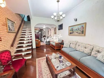 Casa com 4 Quartos para alugar, 351m² no Embaré, Santos