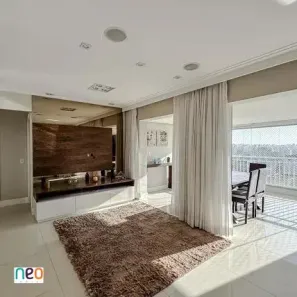 Apartamento com 3 Quartos para alugar, 122m² no Vila Regente Feijó, São Paulo