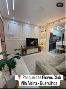 Apartamento com 2 Quartos à venda, 56m² no Vila Alzira, Guarulhos