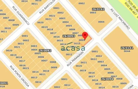 Lote/Terreno à venda, 448m² no São Cristóvão, Cascavel
