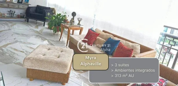Apartamento com 3 Quartos à venda, 313m² no Green Valley Alphaville, Barueri