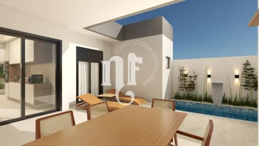 Casa de Condomínio com 3 Quartos à venda, 142m² no Vila Monte Alegre, Paulínia