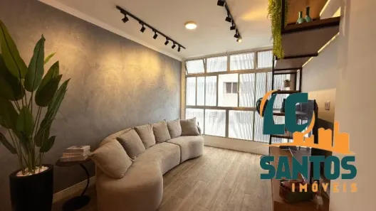 Apartamento com 1 Quarto à venda, 60m² no José Menino, Santos