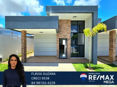 Casa com 2 Quartos à venda, 77m² no Parque das Árvores, Parnamirim