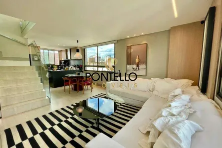 Cobertura com 2 Quartos à venda, 136m² no Lourdes, Belo Horizonte
