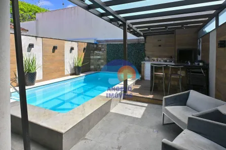 Casa de Condomínio com 3 Quartos à venda, 120m² no Barrio Flórida, Peruíbe