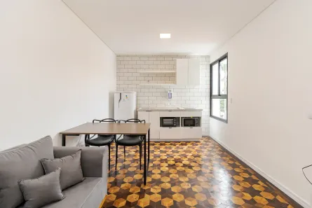 Apartamento com 1 Quarto para alugar, 43m² no Mercês, Curitiba