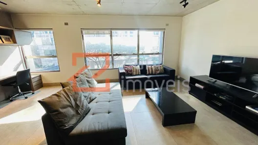 Apartamento com 1 Quarto para alugar, 70m² no Cidade Monções, São Paulo