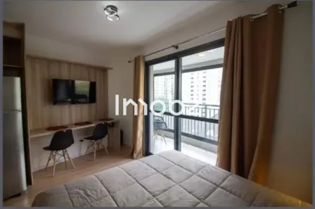 Apartamento com 1 Quarto à venda, 28m² no Cidade Monções, São Paulo