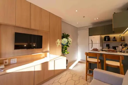 Flat com 1 Quarto à venda, 30m² no Cerqueira César, São Paulo