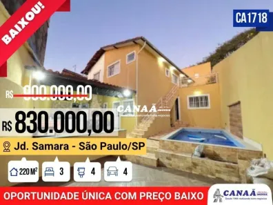 Casa com 3 Quartos à venda, 220m² no Jardim Samara, São Paulo