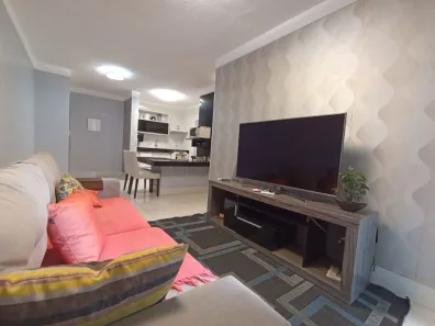 Apartamento com 2 Quartos para alugar, 80m² no Jardim Las Palmas, Guarujá