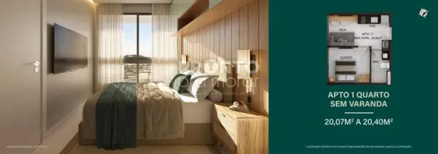 Flat com 1 Quarto à venda, 20m² no Tamandaré, Tamandaré