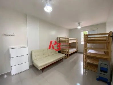 Kitnet com 1 Quarto à venda, 33m² no Gonzaga, Santos