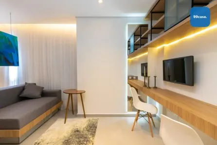 Apartamento com 1 Quarto para alugar, 27m² no Juvevê, Curitiba