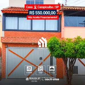 Casa com 4 Quartos à venda, 150m² no Parque Jandaia, Carapicuíba