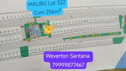 Lote/Terreno à venda, 256m² no Zona de Expansao Capua, Barra dos Coqueiros