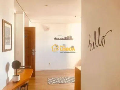 Apartamento com 1 Quarto à venda, 44m² no Jardim Bela Vista, Santo André