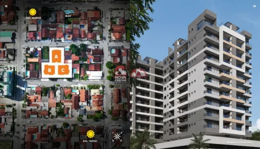 Apartamento com 1 Quarto à venda, 53m² no Parque Balneário Poiares, Caraguatatuba