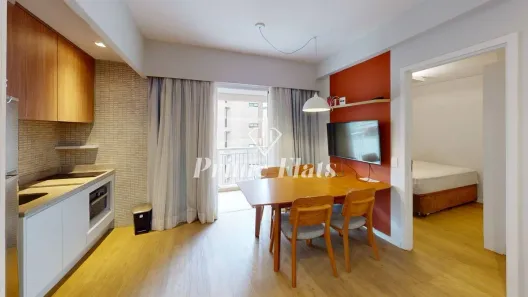 Flat com 1 Quarto para alugar, 38m² no Bela Vista, São Paulo