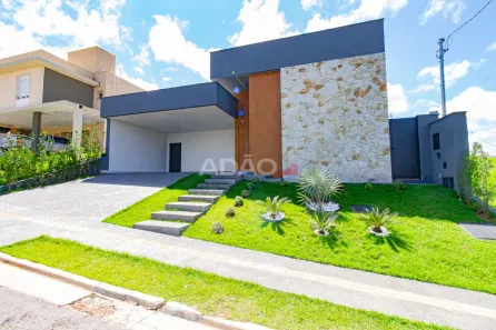 Casa de Condomínio com 3 Quartos à venda, 197m² no Jardins Bolonha, Senador Canedo