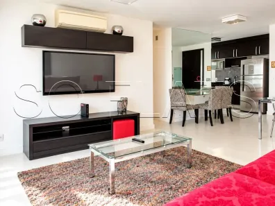 Flat com 2 Quartos para alugar, 70m² no Cidade Monções, São Paulo