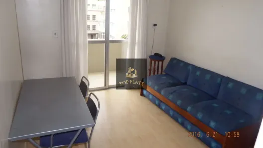 Flat com 1 Quarto para alugar, 37m² no Morro dos Ingleses, São Paulo