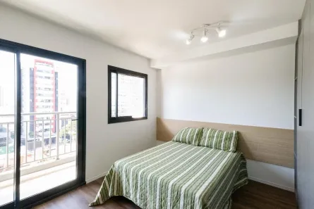 Kitnet com 1 Quarto à venda, 27m² no Indianópolis, São Paulo
