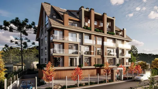 Apartamento com 1 Quarto à venda, 43m² no Avenida Central, Gramado