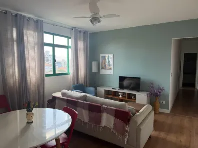 Apartamento com 2 Quartos para alugar, 78m² no Embaré, Santos