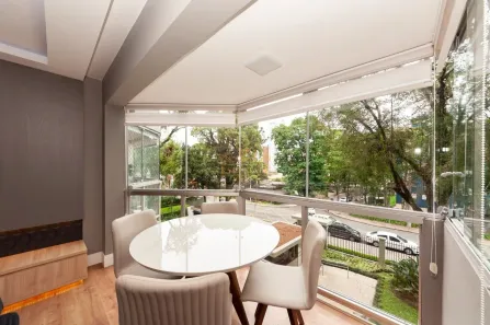 Apartamento com 3 Quartos para alugar, 122m² no Juvevê, Curitiba