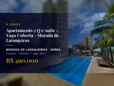 Apartamento com 2 Quartos à venda, 60m² no Morada de Laranjeiras, Serra