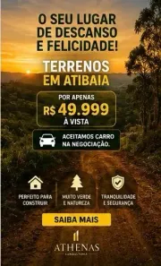 Lote/Terreno à venda, 600m² no Vila Santista, Atibaia