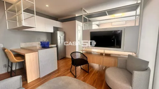 Apartamento com 1 Quarto à venda, 38m² no Cambuí, Campinas