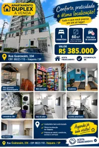 Apartamento com 1 Quarto à venda, 60m² no Cidade Antônio Estevão de Carvalho, São Paulo
