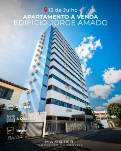 Apartamento com 4 Quartos à venda, 185m² no Treze de Julho, Aracaju
