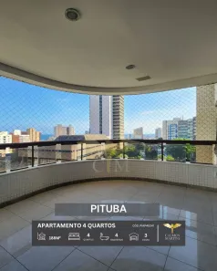 Apartamento com 4 Quartos à venda, 188m² no Pituba, Salvador