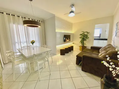 Apartamento com 2 Quartos para alugar, 80m² no Mirim, Praia Grande