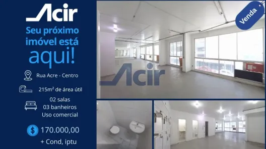Sala Comercial à venda, 214m² no Centro, Rio de Janeiro