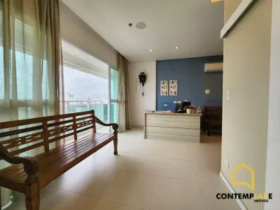 Sala Comercial para alugar, 91m² no Gonzaga, Santos