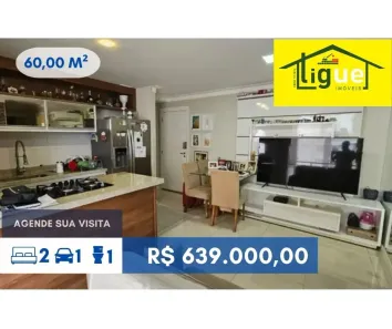 Apartamento com 2 Quartos à venda, 60m² no Jardim Esmeralda, São Paulo