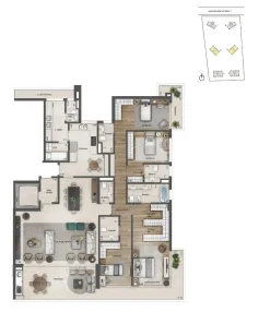 Apartamento com 4 Quartos à venda, 268m² no Barra da Tijuca, Rio de Janeiro