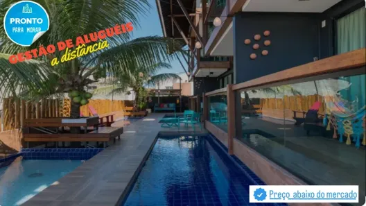 Flat com 1 Quarto à venda, 34m² no Merepe ll, Ipojuca