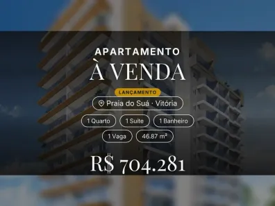 Apartamento com 1 Quarto à venda, 46m² no Praia do Suá, Vitória