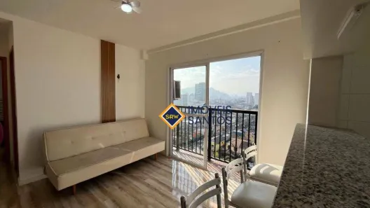 Apartamento com 1 Quarto para alugar, 43m² no Encruzilhada, Santos