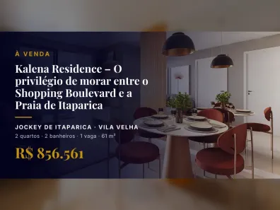 Apartamento com 2 Quartos à venda, 61m² no Jockey de Itaparica, Vila Velha