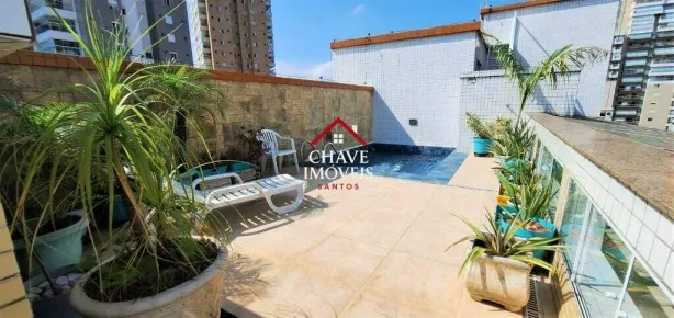 Cobertura com 3 Quartos à venda, 258m² no Gonzaga, Santos